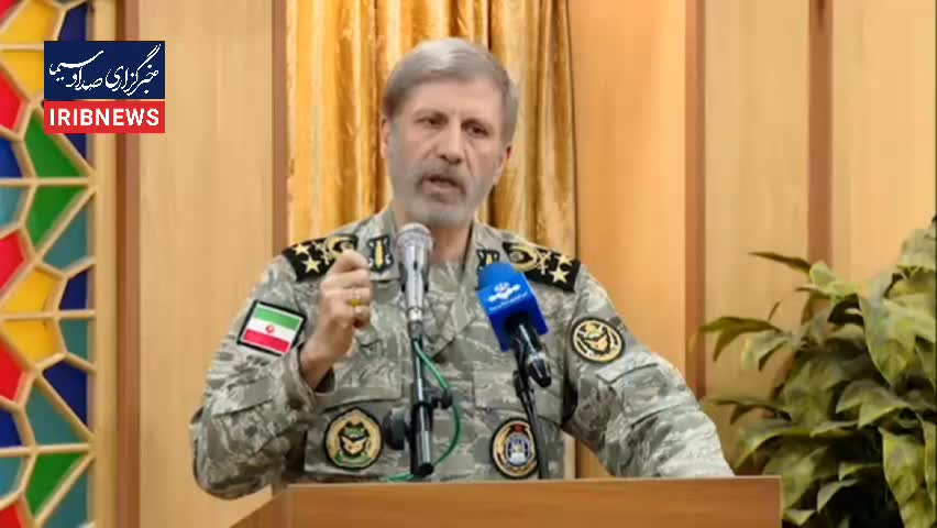 قدردانی فرمانده کل ارتش از حضور بی‌وقفه و شبانه‌روزی مردم در خیابان‌ها