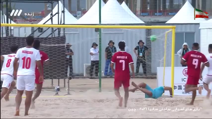 خلاصه فوتبال ساحلی ایران - امارات