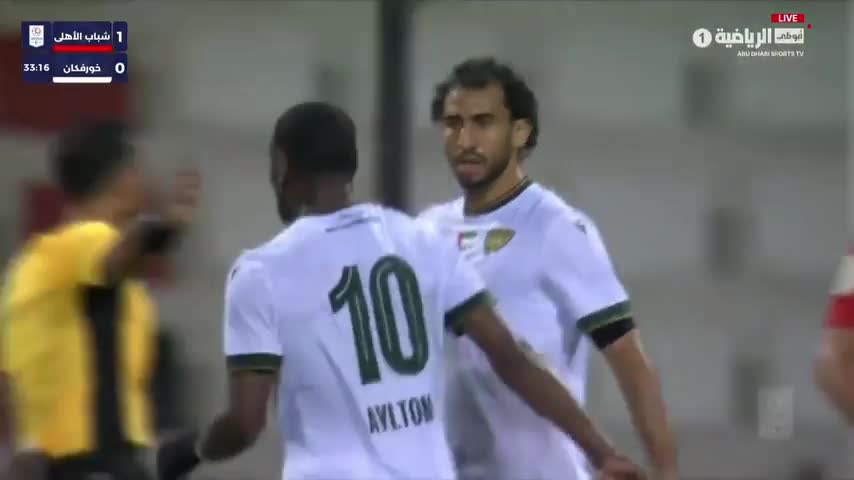 خلاصه بازی شباب الاهلی - خور فکان