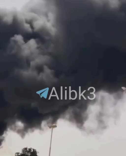 آتش‌سوزی گسترده در یک پایگاه نظامی اسرائیل در صحرای نقب