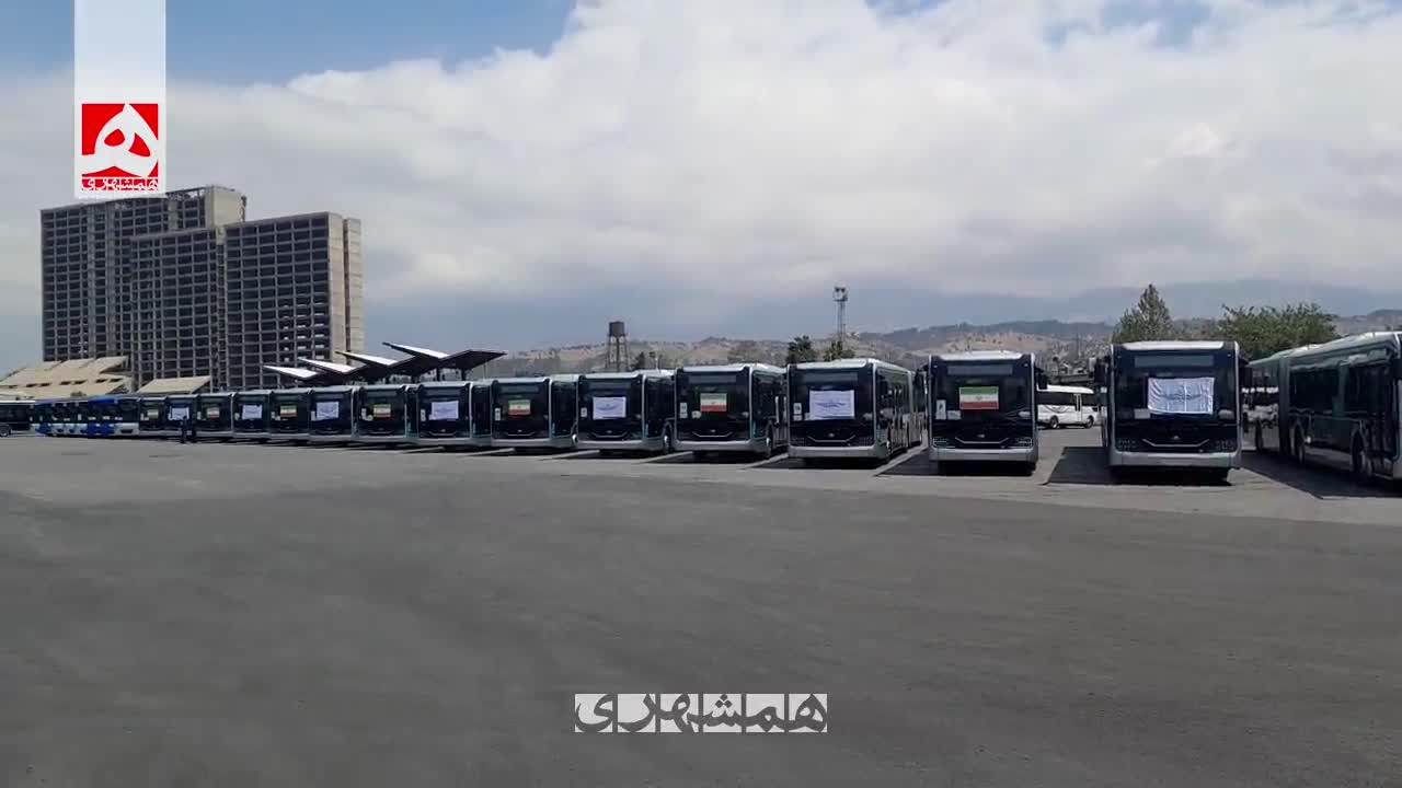 ۱۵اتوبوس ۱۸ متری جدید به خطوط تندوری تهران پیوست
