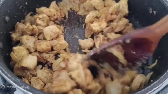 پلو شوشتری با مرغ، یک غذای مجلسی با روشی ساده