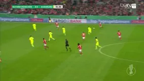 خلاصه بازی بایرن مونیخ 3-1 آزبورگ ، جام حذفی آلمان