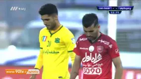 خلاصه بازی: پرسپولیس ۱-۰ نفت آبادان