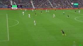 خلاصه بازی وست بروم ویچ 0–4 منچسترسیتی  ، لیگ برتر انگلیس