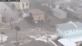 طوفان سهمگین متیو در فلوریدا اندکی از نا افتاد اما همچنان تهدید می کند