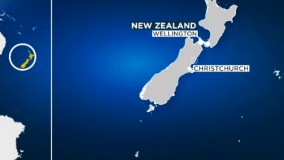 زمین لرزه ای شدید مرکز نیوزیلند را لرزاند.