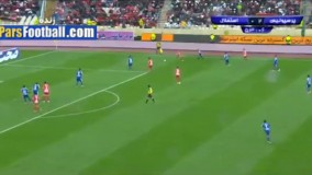 فیلم ؛ نوستالژیک ؛ شادی بعد گل رامین رضائیان به سبک رونالدو