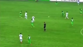 گل چیپ استثنایی و زیبا روبرت لواندوفسکی ، مهاجم بایرن مونیخ