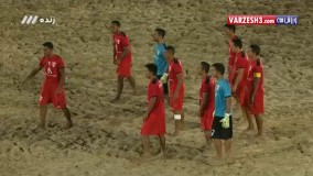 ویدیو ورزش سه - حرکات عجیب و جالب بازیکنان تاهیتی پیش از شروع بازی