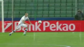 خلاصه بازی لژیا ورشو 3-3 رئال مادرید ، لیگ قهرمانان اروپا 2/11/2016