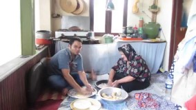 پختن نان خلفای گیلانی