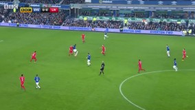 خلاصه اورتون 0–1 لیورپول