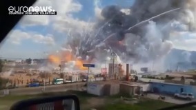 آتش سوزی در بازار مواد آتش بازی مکزیک دهها کشته برجای گذاشت