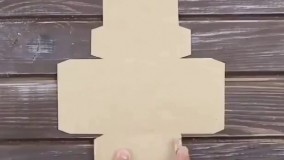 جعبه هدیه ✨ #اوریگامی