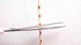 ایده های #کریسمس / ساخت کاج با نی  