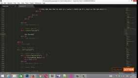 آموزش تبدیل psd به html قسمت 11 - شبکه های اجتماعی