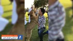 باور انسانیت در میان مردان بزرگ ؛ حرکت تحسین برانگیز زیدان