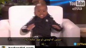 رقص این پسر بچه 4 ساله به قدری بامزس که تا به الان 8 میلیون بار دیده شده!