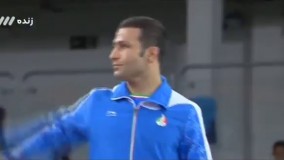 مراسم اهدای مدال برنز حسن رحیمی (المپیک ریو 2016)