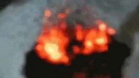  راز مارهای جادوگران در زمانهای قدیم.آتش زدن آمونیوم دیکرومات