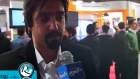 مصاحبه با مدیر شرکت در نمایشگاه الکامپ