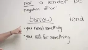 Borrow, Lend, Rent, Use – English Vocabulary and Usage