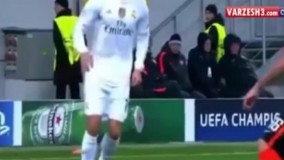 حرکت استثنائی رونالدو