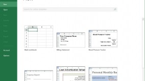 آموزش تصویری برنامه اکسل قسمت دوم