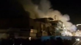 ساختمان پلاسکو ویدیو جدید شب 30 دی