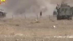 خودکشی داعشی ها در میان پیشمرگه ها موصل_سوریه