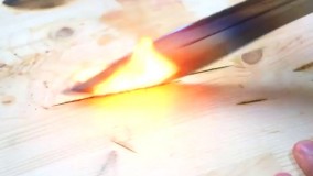 بریدن وسایل با جاقو داغ