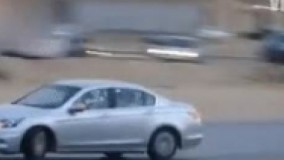 این یارو تصمیم گرفته چپ کنه..... ولی قسمت نشد!!!