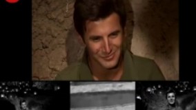 کلیپی متفاوت از صحبتهای امین حیایی در داخل قبر با همسرش!