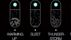 شبيه سازي حالات مختلف جوي :  هواي برفي، يخبندان،...