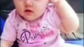 این تنها بچه ایه که با گریه کردنش آدم خنده اش میگیره