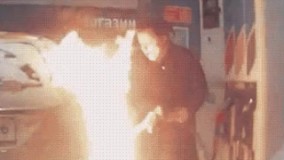 ماشینش به فنا رفت