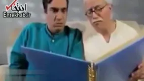فیلم/ طنز تلخ مهران مدیری با بازی محمدرضا هدایتی و نصرالله رادش در حدود بیست سال پیش