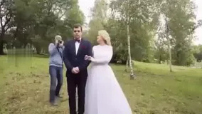عکس گرفتن عروس خانم