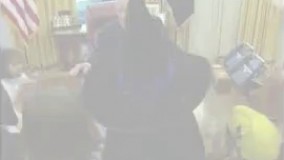 فیلم/ تلاش ترامپ برای بدست آوردن رضایت کودکان پیش از هالووین