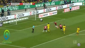 خلاصه بازی هانوفر 4 - 2 دورتموند 