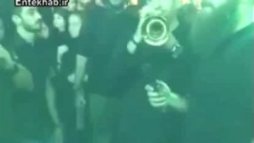 فیلم/ ترومپت نوازى امید حاجیلى، در شب عاشورا