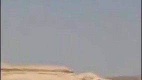 فیلم/ لحظه ذوب شدن دکل حفاری 95 در آتش