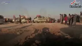 فیلم/ بحران انسانی دیرالزور در روزهای پایانی حضور داعش
