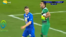 خلاصه بازی استقلال 2-0 نفت طلاییه