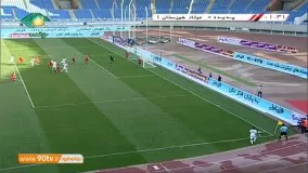 خلاصه بازی پدیده 2-2 فولاد