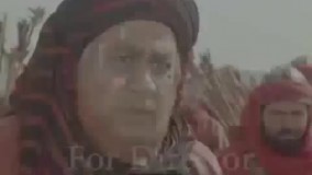 فیلم لحظه  به شهادت رسیدن  حضرت ابوالفضل که در فیلم مختار نامه سانسور شد.