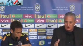 فیلم/ چرا نیمار در نشست خبری گریه کرد؟