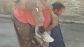 کلیپ خنده دار  از ساخت دوچرخه با انسان