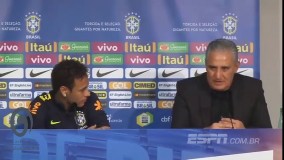 اشکهای نیمار در کنفرانس مطبوعاتی